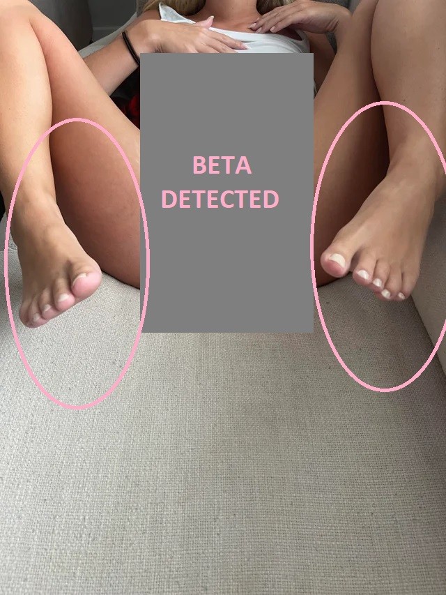 Focus on feet